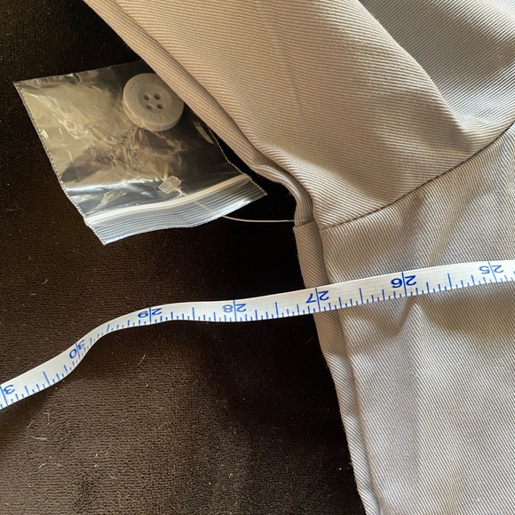 🧑🏽‍🍳Calling All Cooks! Ladies 2X NWOT Grey 3/4 Sleeve Chef Jacket - Picture 4 of 8